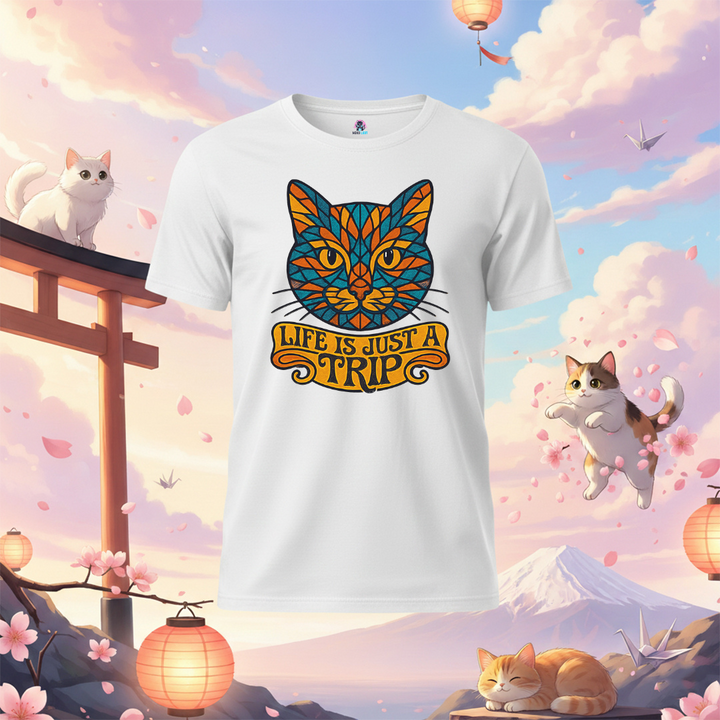 Mandala Cat T-shirt