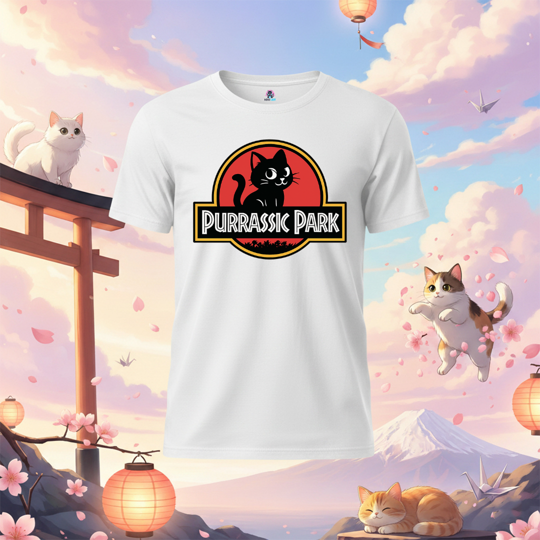 Purrassic Park Cat T-Shirt