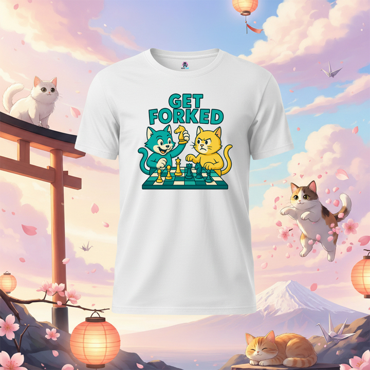 Get Forked Cat T-Shirt
