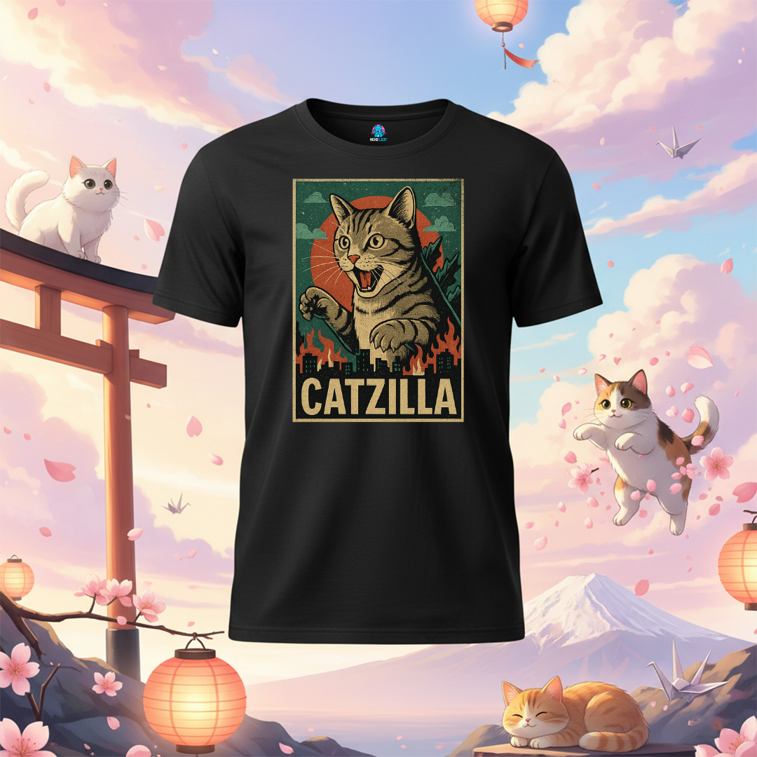 Catzilla Cat T-Shirt