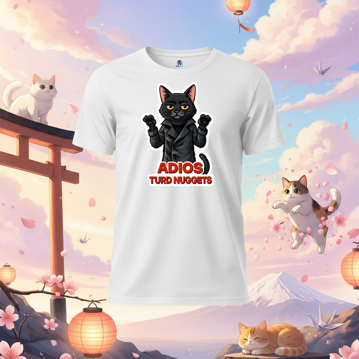 Turd Nuggets Cat T-Shirt